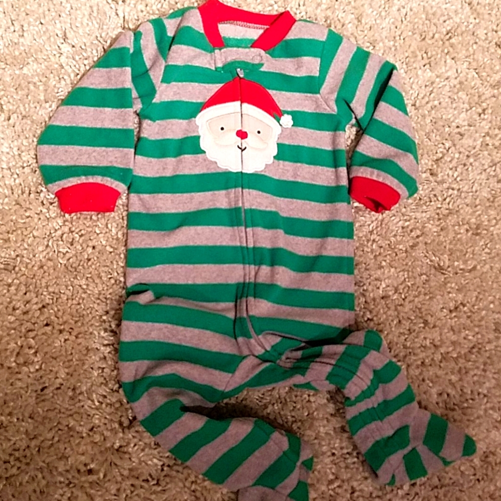 Child of Mine by Carter's Santa PJs